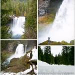 Winter Hiking – Sahalie and Koosah Falls